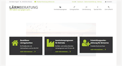 Desktop Screenshot of laermberatung-wittstock.de